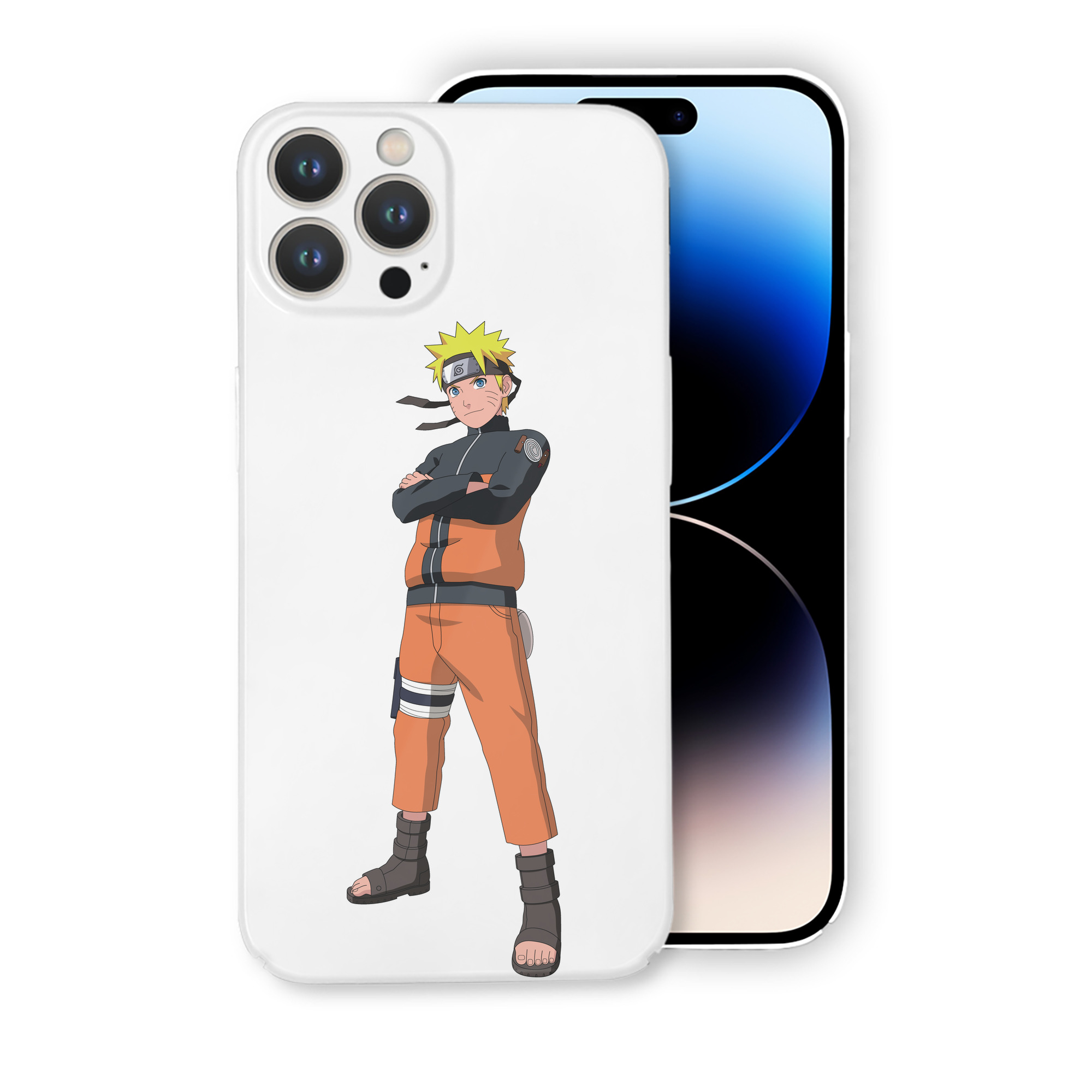 （画像用） NARUTO -ナルト- うずまき ナルト Uzumaki Naruto 【iPhone 14シリーズ対応】ハードケース
